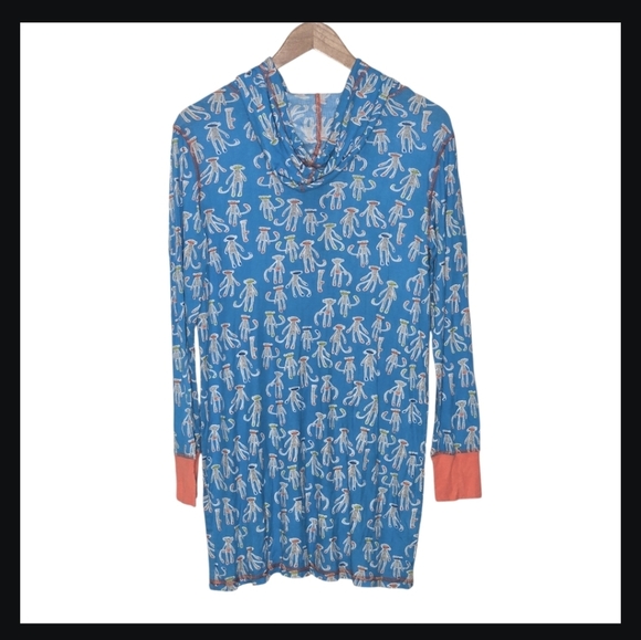 Munki Munki Hooded Pj Dress - Picture 3 of 6